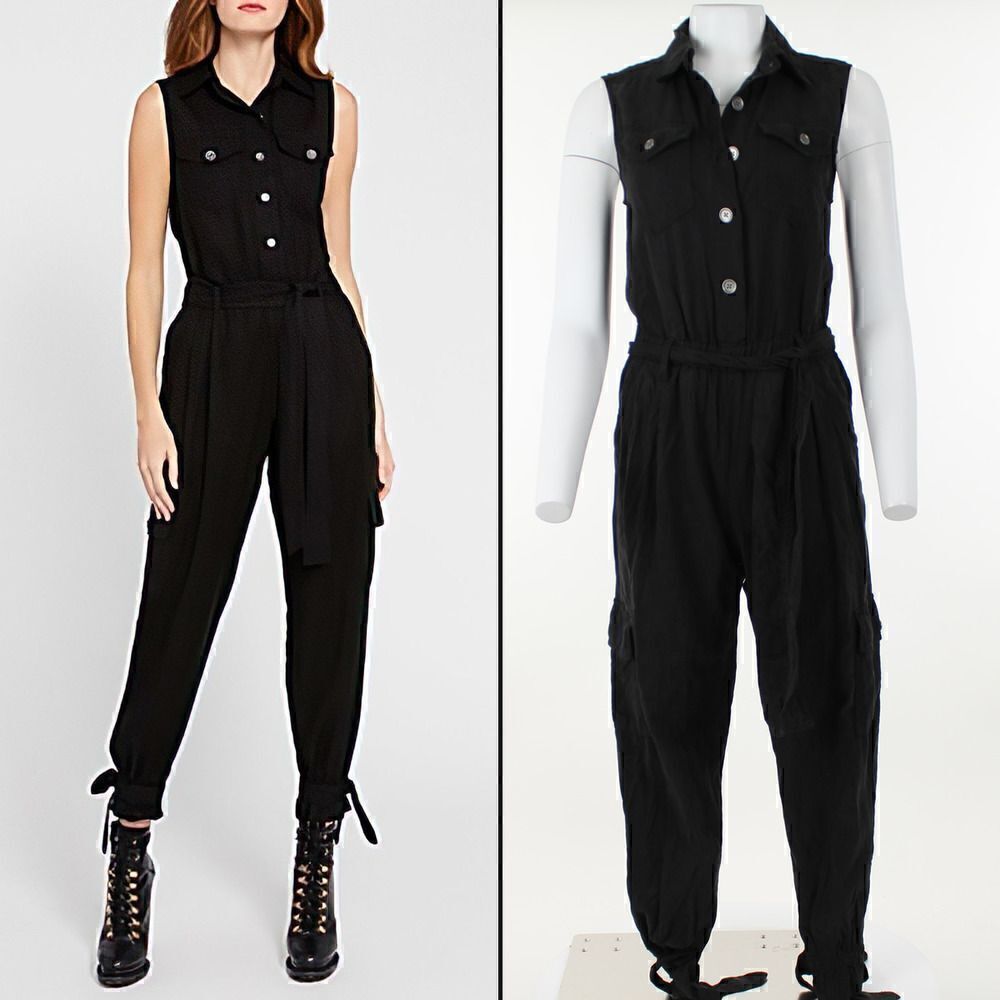Alice Olivia Kai Cargo Ankle Tie Jumper